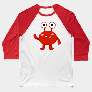 Cute Monster Baseball T-Shirt